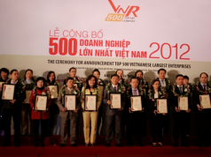 Lễ công bố 500 doanh nghiệp lớn nhất Việt Nam 2012