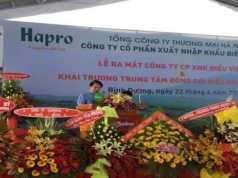 ra mắt công ty CP XNK Điều Việt Hà và khai trương trung tâm đóng gói điều nhân xuất khẩu